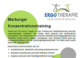 Marburger Konzentrationstraining